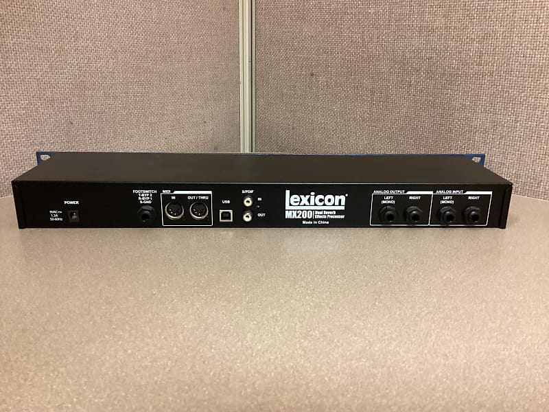 豊富なギフト 【極美品】Lexicon MX200 デュアルリバーブ エフェクト