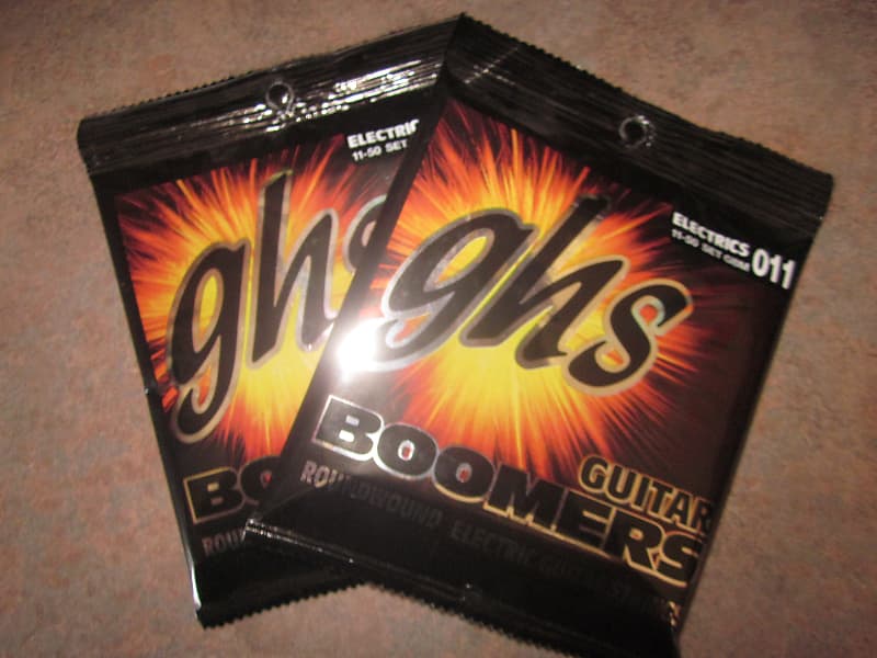 GHS Boomers Roundwound Electric Guitar Strings 11-50- GBM- Buy 1 Get 1 Free! image 1