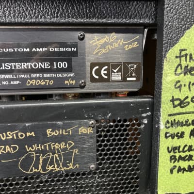 PRS Brad Whitford's Aerosmith, Custom Blistertone 100, Authenticated (#133) 2012 Curtain image 14