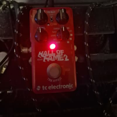 Amazon.com: TC Electronic Hall of Fame 2 Reverb, Red (000
