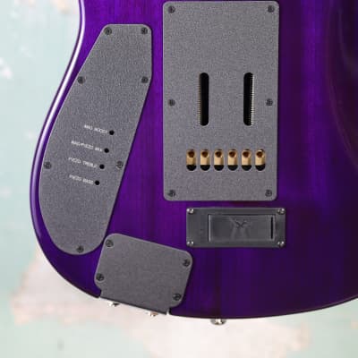Ernie Ball Music Man JP15 John Petrucci Signature - Purple Nebula Flame image 13