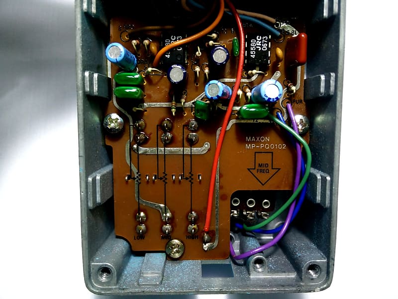 Maxon PQ-401 Parametric Equalizer 1980 Vintage Black Label