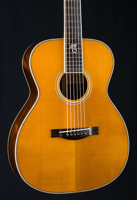 Santa Cruz 1934 OM Brazilian Rosewood and Adirondack Spruce with Wide Nut and Torch Inlay NEW image 1