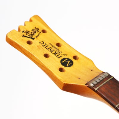 1966 Mosrite The Ventures Model Mark V Vintage Electric Guitar Neck – Rare Original ’66 MK V German Carve Ventures II Part Made in Bakersfield CA (B802) image 8