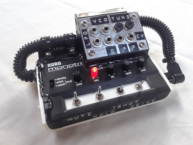 Korg Monotron W Mods PSU Custom synthesizer monosynth