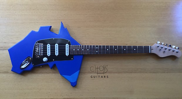 The Australia-shaped guitar  from CHONS Guitars – CHONS 016 2018 image 1