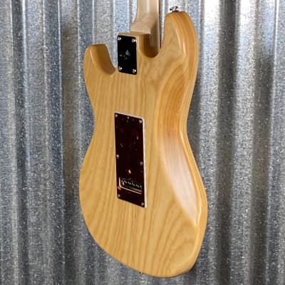G&L USA BTO Skyhawk HH Vintage Natural Frost Guitar & Bag #9137 image 9