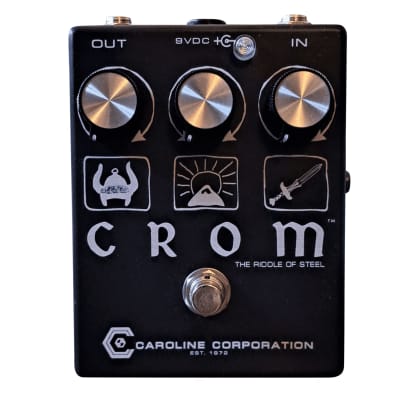 Caroline Guitar Company CROM 2022 - Present - Black image 1