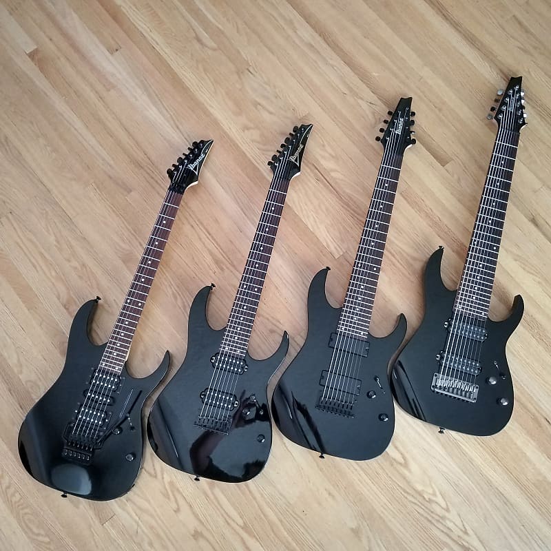 Ibanez RG Series 6,7,8,9 string - Set of 4 | Reverb