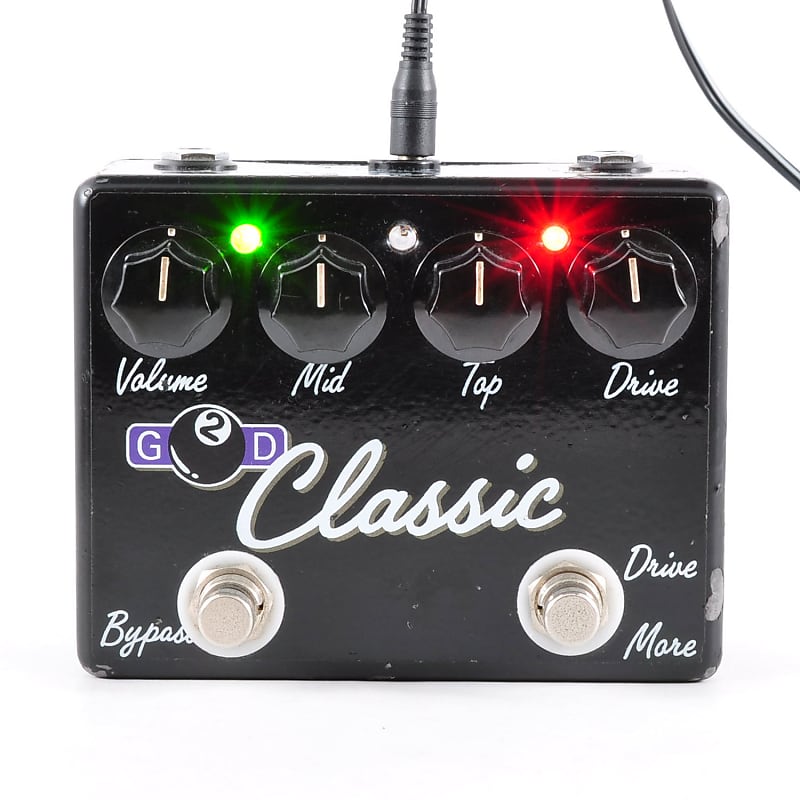 G2D Classic Overdrive 2Channel Guitar Effects Pedal Made In NewZealand Used  From Japan #964