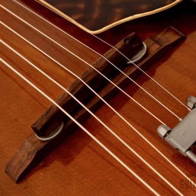 1947 Epiphone Triumph Vintage Archtop Acoustic Guitar Sunburst w/ Case image 9