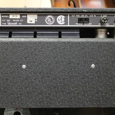 1967 Vintage Standel Super Custom XII Amplifier, Model Sc-12 All Original! image 4