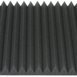 Auralex 2 inch Studiofoam Wedges 2x2 foot Acoustic Panel 12-pack - Charcoal image 2