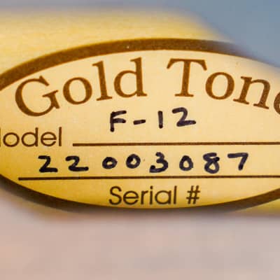 Gold Tone I-F12 Gold Tone F-Style 12-String Mando-Guitar w/ Foam Case image 11