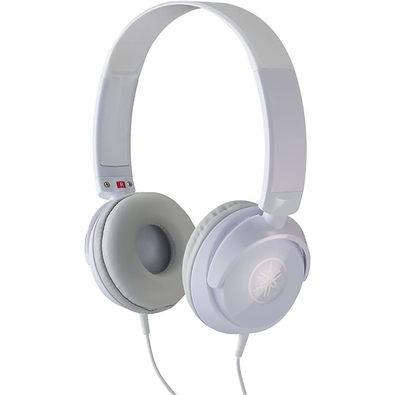 Yamaha HPH-50WH On-Ear Closed-Back Adjustable Straight Cable Headphones White image 1