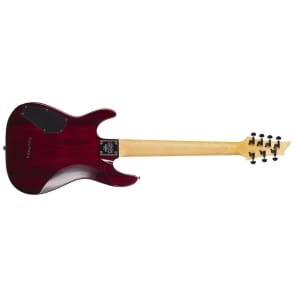 Schecter Omen Extreme-7 7-String Electric Guitar Black Cherry image 2