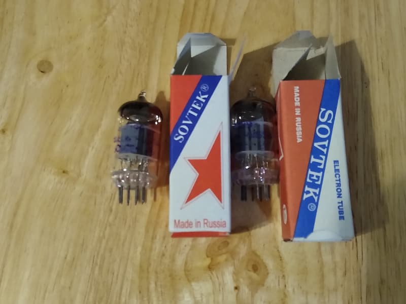 2 Sovtek 7199 Tubes