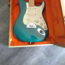 FENDER AMERICAN DELUXE STRAOCASTER 1999 TEAL MINT 5 WAY  NOISELESS PICKUP