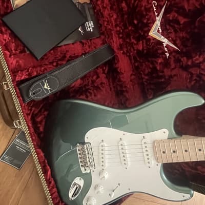 Fender Fender Eric Clapton Strat NOS MBTK - Masterbuilt by Todd Krause 2022 - Almond Green image 5