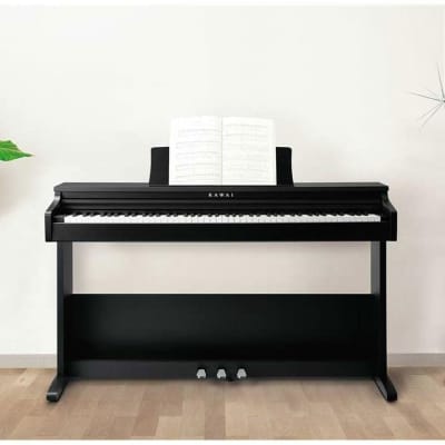 Kawai KDP75 88-Key Digital Piano with Bench, Embossed Black image 3