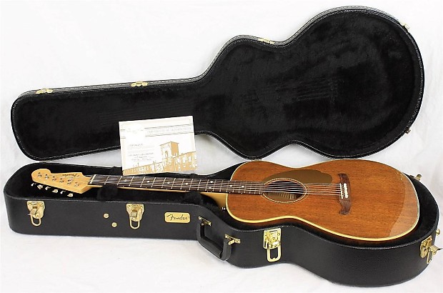 Fender Custom Shop Newporter Acoustic Electric Guitar w/OHSC & COA #19/150 2013 Natural image 1
