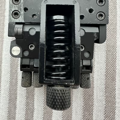 Steinberger TRANSTREM Transposing Tremolo assembly, Made in USA, original OEM unit, includes TT trem arm, stainless steel TT tuning adjustment Tool, hex wrenches, (2) sets of calibrated TT strings, Phillips head mounting screws image 10