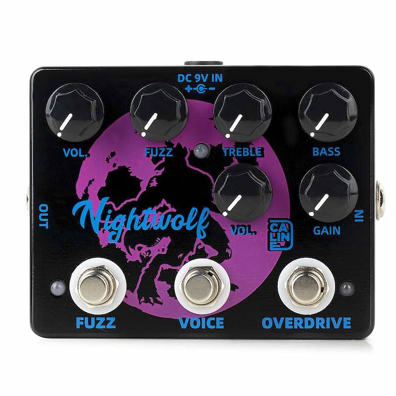 Caline DCP-08 Nightwolf Overdrive/Fuzz Pedal image 1