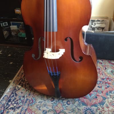 Cremona SB-2 3/4 Scale Upright Bass 2015 Shaded Amber image 2