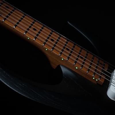 Cort X700 Triality Open Pore Black Burst w/Gigbag (B Stock) image 7