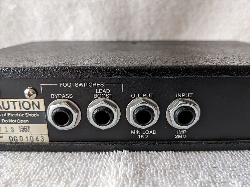SR&D Rockman Distortion Generator w/Box & Manual - New Caps