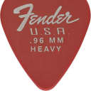 Fender 351 Dura-Tone .96 12-Pack, Fiesta Red