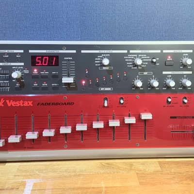 Ultra Rare] Vestax Faderboard Sampler / Synthesizer in Excellent Condition  | Reverb UK