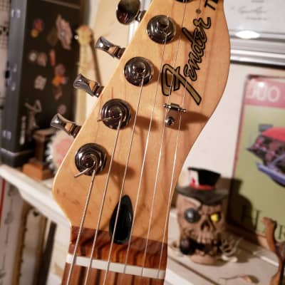 Fender Deluxe Nashville Telecaster Fiesta Red 2017 image 5