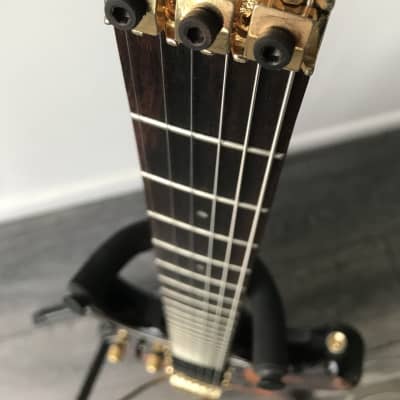1993 Aria Pro II Strat Sunburst Maple top left handed image 15