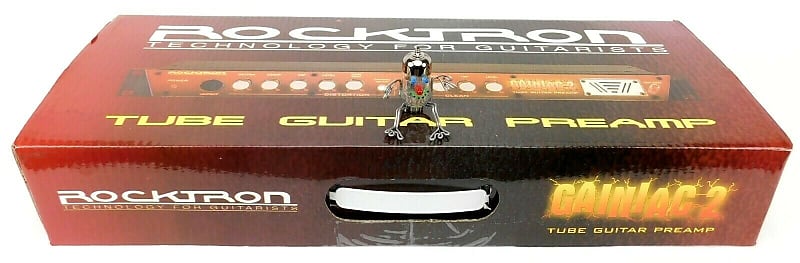 Rocktron Gainiac 2 Tube Guitar Preamp Valve +Fast Neuwertig+