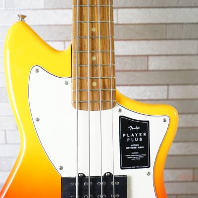 Fender Player Plus Active Meteora Bass - Tequila Sunrise image 4
