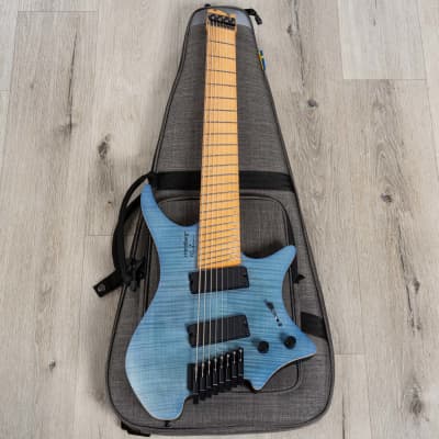 Strandberg Boden Standard NX 8 8-String Headless Multi-Scale Guitar, Blue image 10