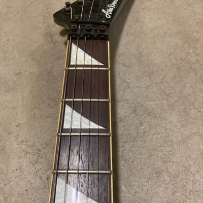 Aria Pro II JX-3B Diamond Series 1980s Black : Fin-inlay