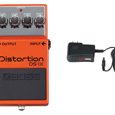 Boss DS-1X Distortion "Special Edition" + Gator 9V Power Supply Combo for sale
