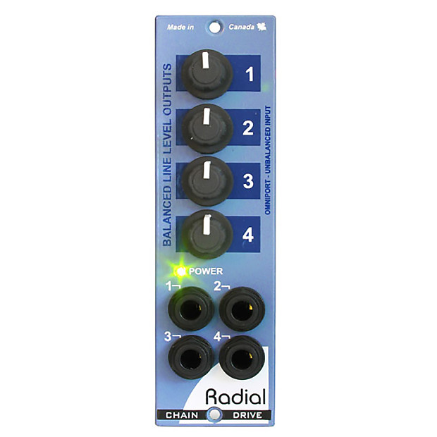 Radial Chain Drive 500 Series Distribution Amplifier Module image 1