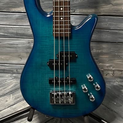 Spector Legend 4 Standard 4 String Electric Bass Bass- Blue Stain image 2