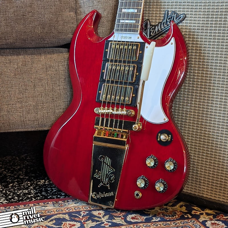 Epiphone Joe Bonamassa 1963 SG Custom w/ Original Case and Case Candy (Used)