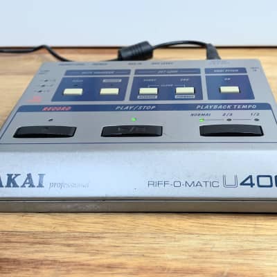 MATRIXSYNTH: AKAI U400 RIFF-O-MATIC TEMPO PHRASE SAMPLER