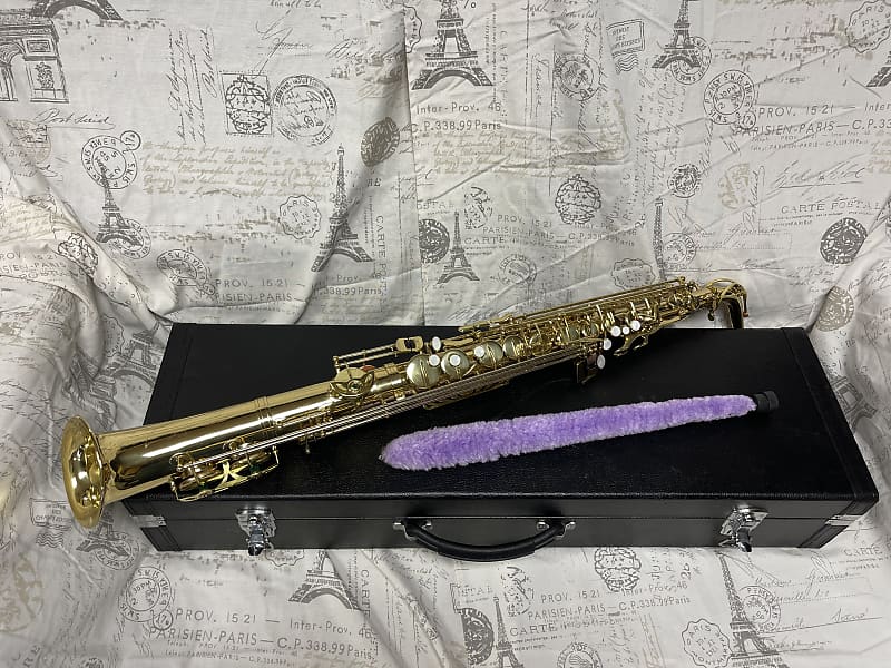 Jinbao JBAS 205 Eb Straight Alto Saxophone Excellent Reverb