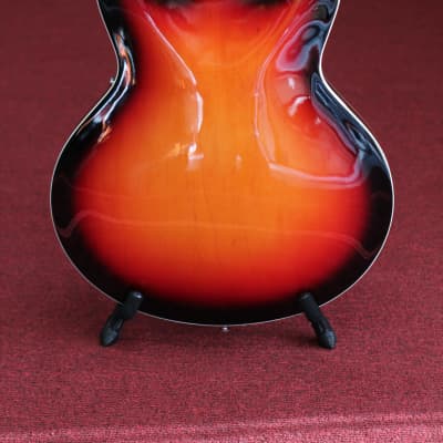 Vox Bobcat S66 Semi-Hollow Electric Guitar - Sunburst image 11