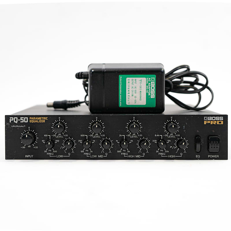 BOSS PQ-50 パラメトリックイコライザー CL-50　コンプレッサー Yahoo!オークション -「boss pq-50」の落札相場・落札価格