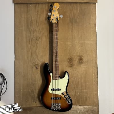 Fender Player Plus Active Jazz Bass V MIM Sunburst 2020 w/ Gig Bag image 2