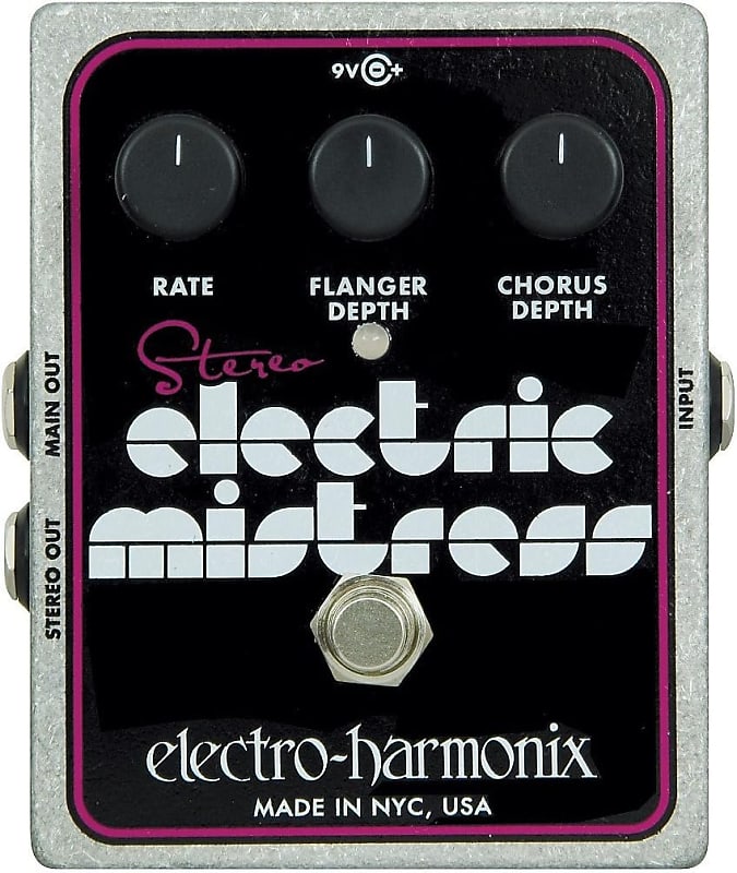 Electro-Harmonix Stereo Electric Mistress Chorus/Flanger Pedal image 1