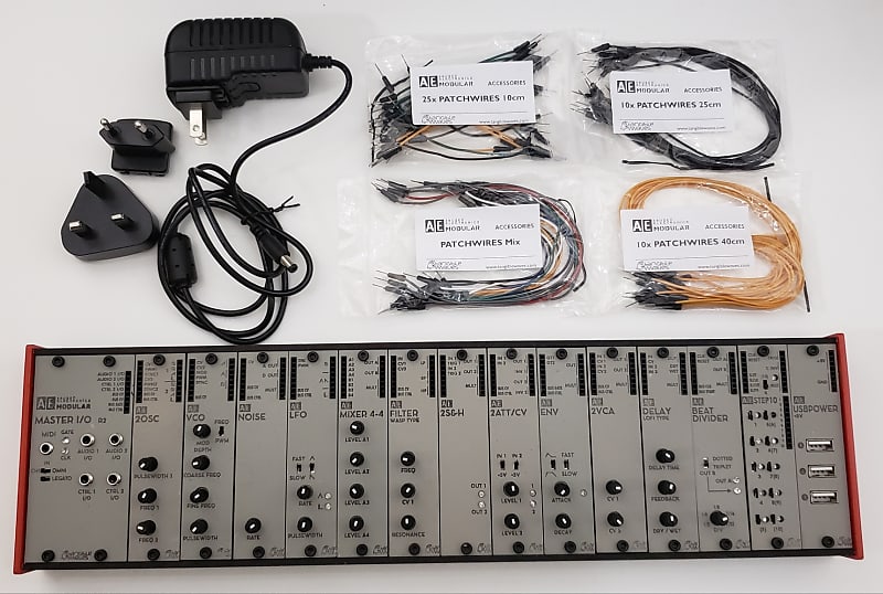 MINT, LIKE NEW! Tangible Waves  AE Modular Rack 1 + additional modules from 2018 image 1