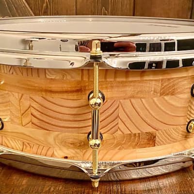 DrumPickers 14x5” Heirloom Classic Snare Drum in Natural Gloss image 5